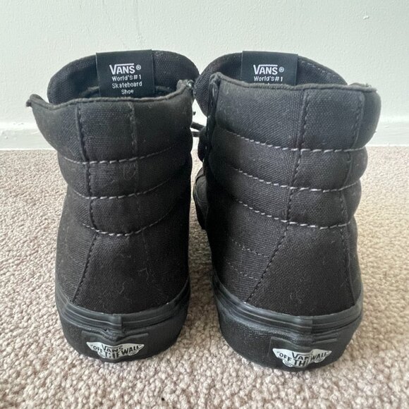 Vans Sk8-Hi Black Adult Hi-Top Sneaker - New without original box. - Picture 3 of 7